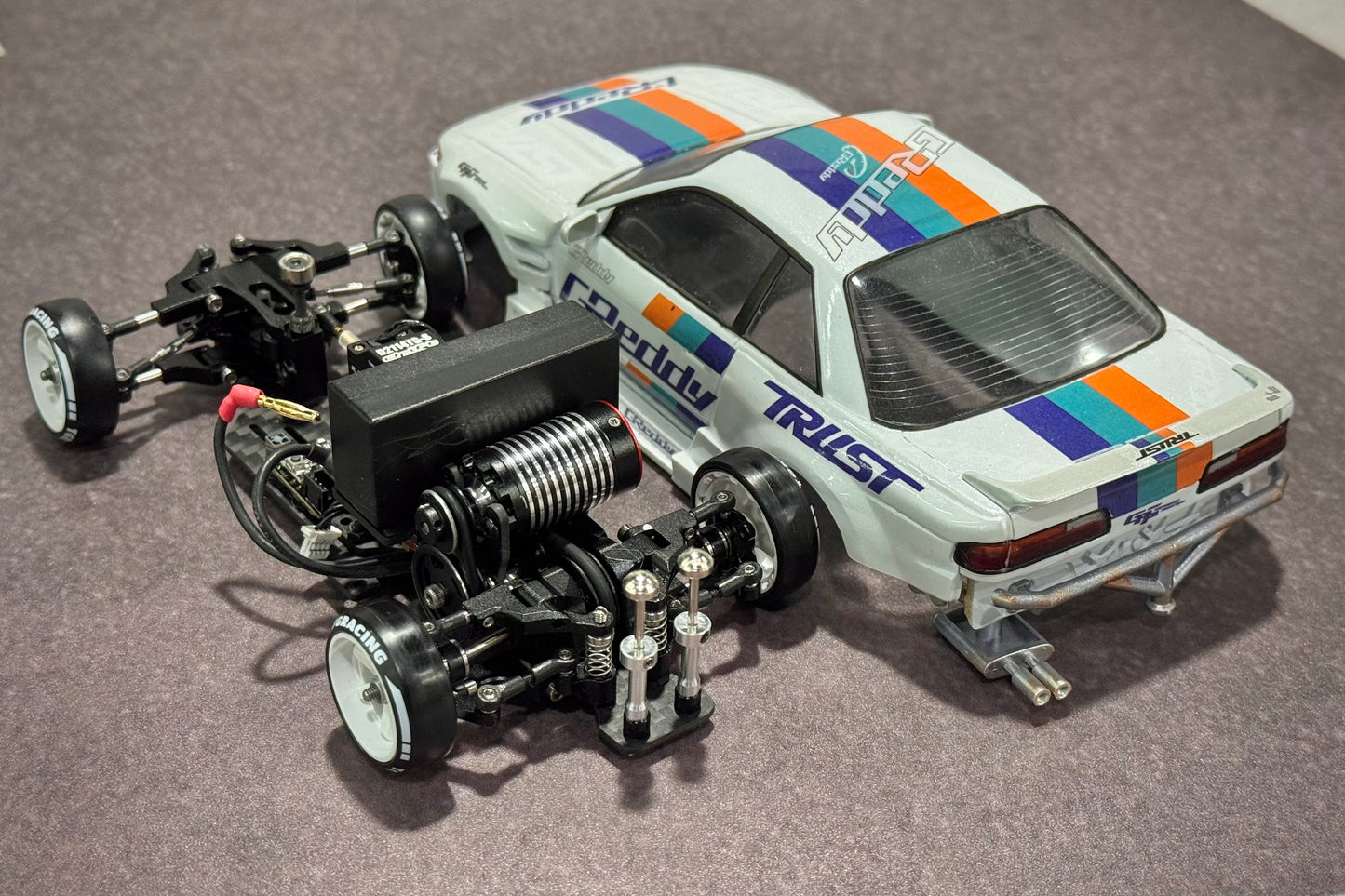 TG RACING Special Mosquito Car rear-drive drive drive full metal pulley kit belt drive