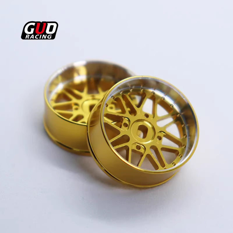 22mm 5-Star Metal Wheel Hubs for TG, WUSHUANG, TRC, MINI-Q, AWD, MINI-Z Mini RC