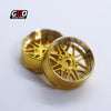 22mm 5-Star Metal Wheel Hubs for TG, WUSHUANG, TRC, MINI-Q, AWD, MINI-Z Mini RC