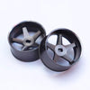 22mm 5-Spoke Metal Wheel Hubs for MINI-Z, BZ3, MA030 AWD FWD, DRZ, GLA, MINID