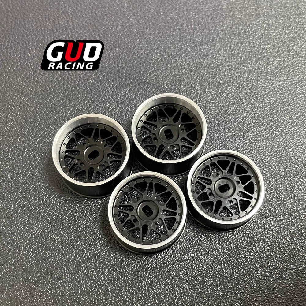 TG New 20mm High Precision 5-Star Metal Wheel Hubs for MINI-Z AWD, D24, ART