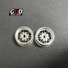 TG New 20mm High Precision 5-Star Metal Wheel Hubs for MINI-Z AWD, D24, ART