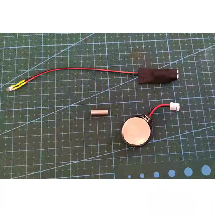 Simulated Inertial Flashing Exhaust Muffler LED Light for MINI-Q, MINI-D, MINI-Z, DRZ, WLtoys