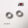 TG Racing Full Metal Ball Bearing Set (3x6x2, 6x10x3, 3x6x2.5mm) for RWD Drift Mini RC