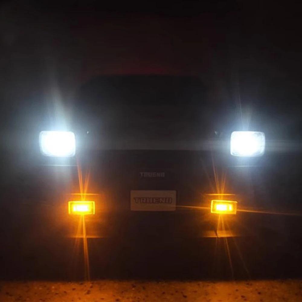 WLtoys Car LED Light Set RC 1/28 1/24 for Kyosho AWD Sport DRZ RC Cars