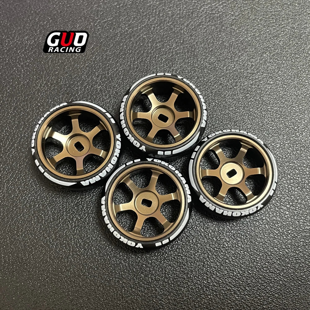 TG Mosquito Car Repair repellent car TE37 metal 22mm wheels with letters TG RACING just drifting tire