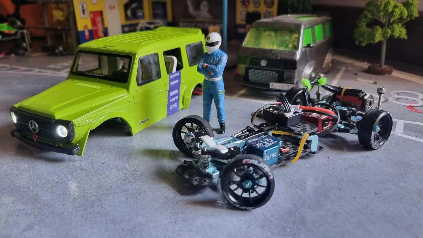 TG corrida traseira drift mosquito carro RC elétrico controle remoto modelo carro 1/24 1/28 mini TG mosquito carro