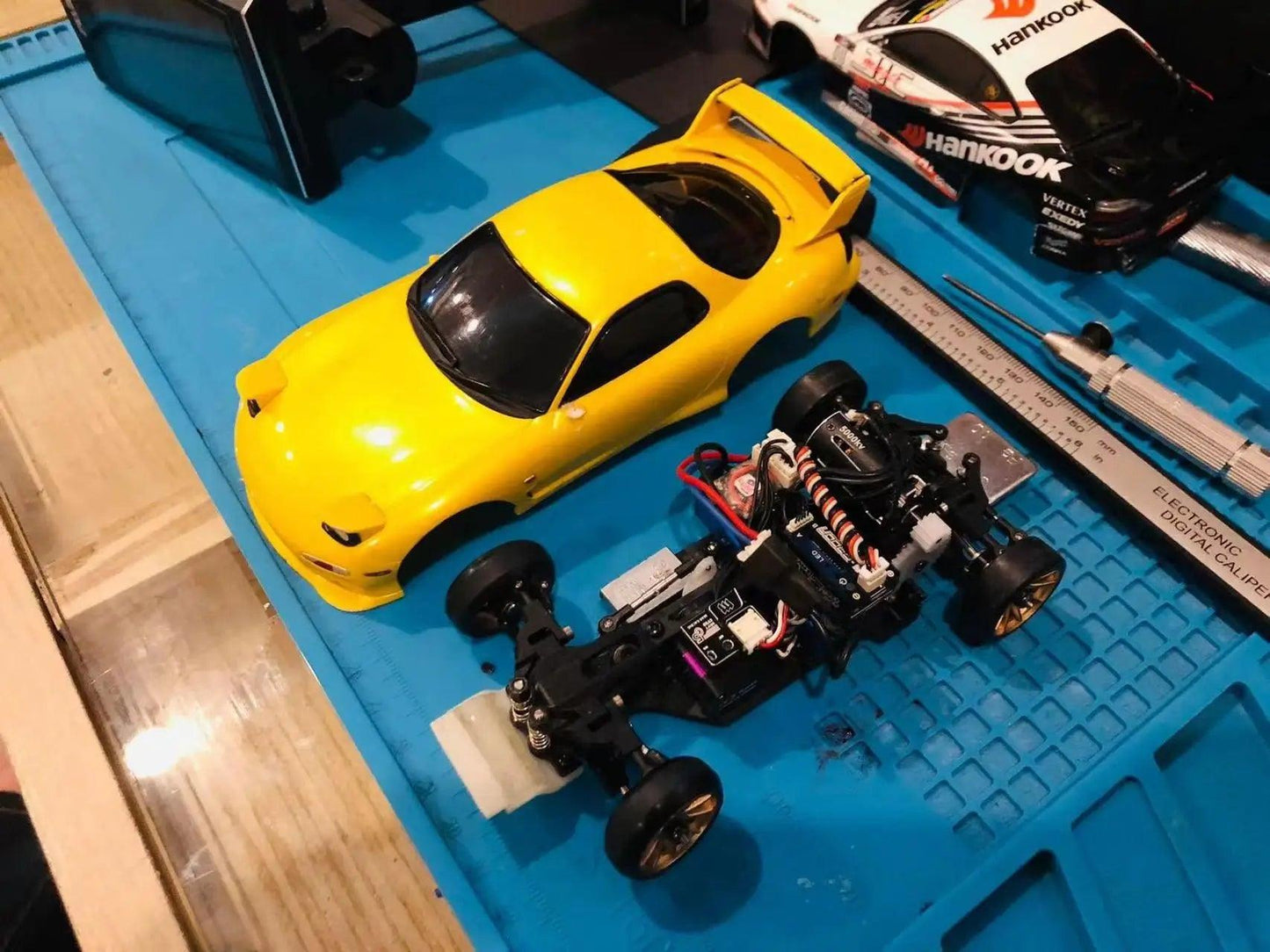 TG RACING RC Car RWD REar-drive Drift Racing Frame 1/24 1/28 Remote Control Vehicle An empty frame (assembled)