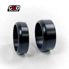 3° Angle Wheels & Ultra Hard Drift Tire Set for Kyosho MINI-Z, HGD1, MK3, DZ01, and Micro RC Cars