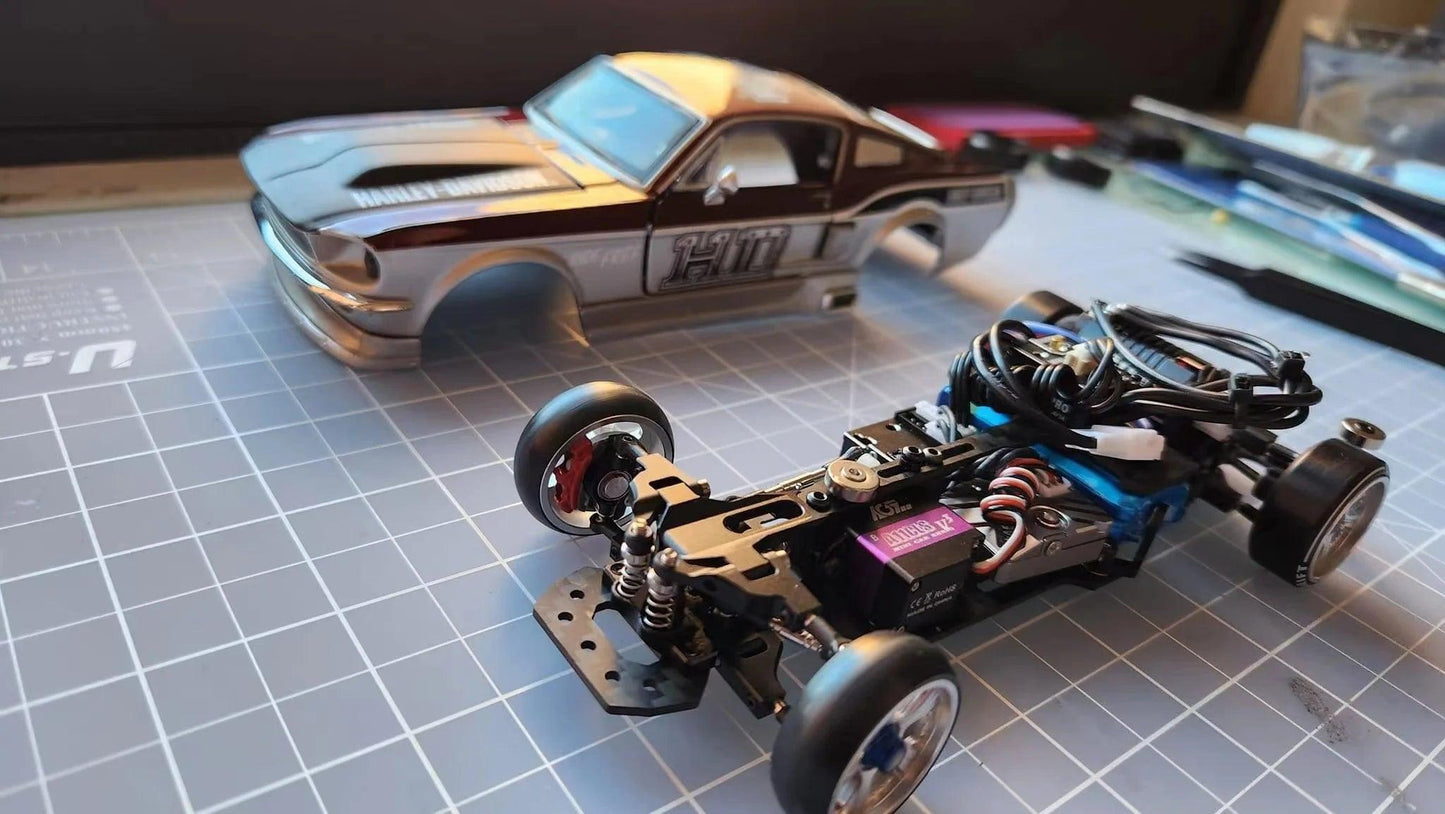 TG Racing 1/24 RWD Drift Mosquito Car Kit – Mini Drift Frame Unassembled