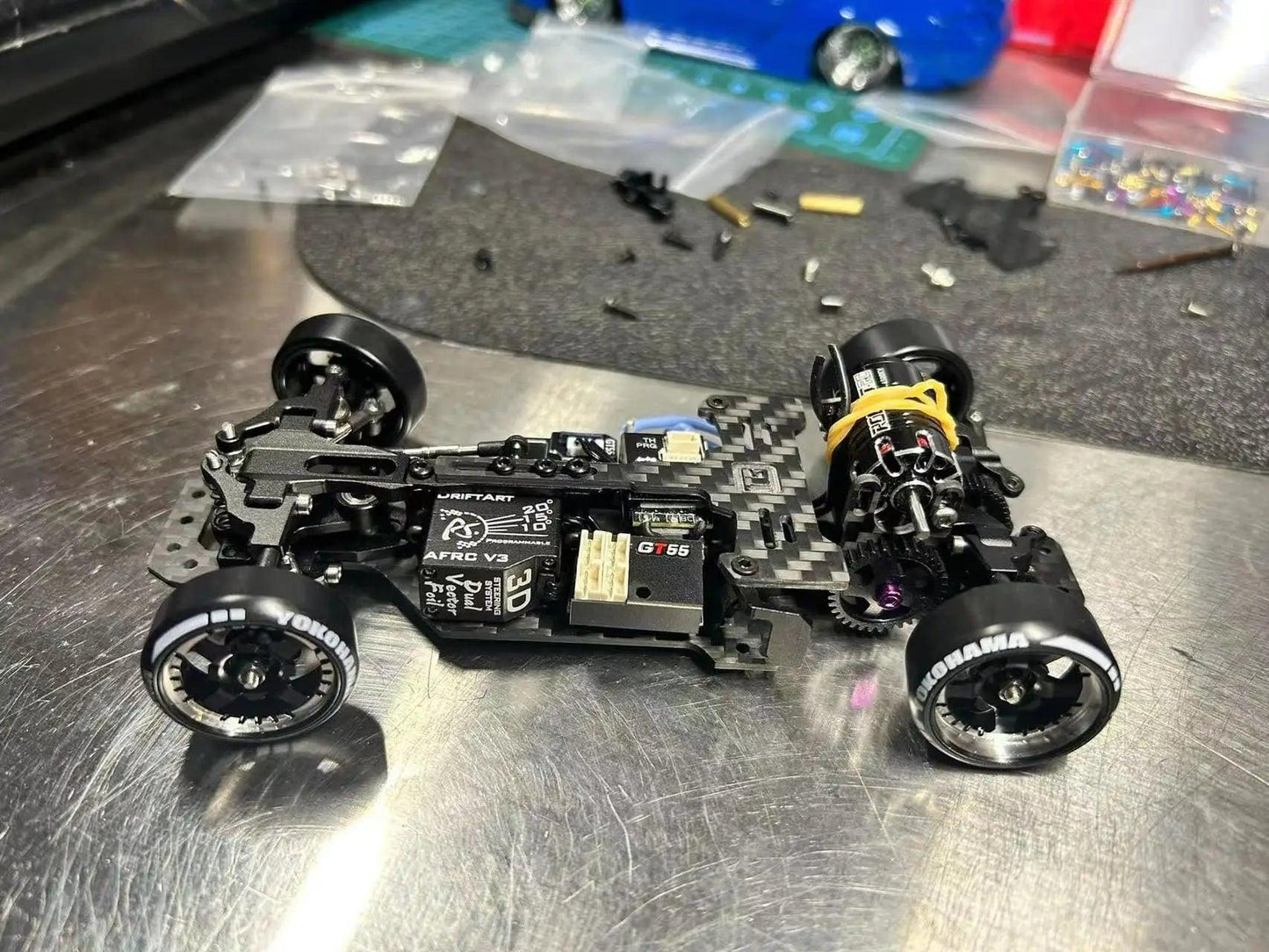 TG Racing RC rear drift mosquito carro quadro 1:24/28 carro elétrico RC modelo versão oficial /LITE