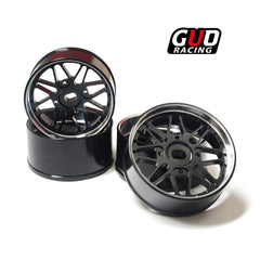 22mm 5-Star Metal Wheel Hubs for TG, WUSHUANG, TRC, MINI-Q, AWD, MINI-Z Mini RC