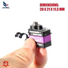 AFRC D2114TG-S Micro All-Metal Servo Upgrade for TG Racing Drift Mini RC Car
