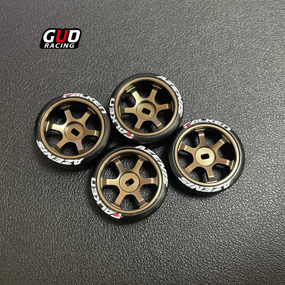 TG Mosquito Car Repair repellent car TE37 metal 22mm wheels with letters TG RACING just drifting tire