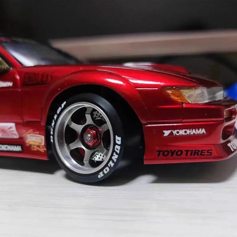 TG Racing RC Model Mosquito Car TG HGD1 MA TRC XRX New TE37 Large flanged metal wheels drift tire 20MM