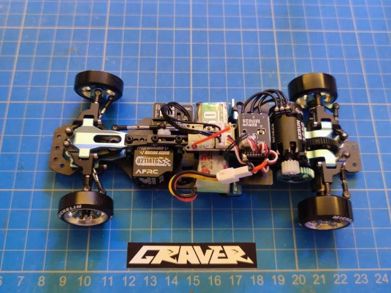 TG RACING 1/24 1/28 Assembled Car Frame RC Electric Remote Control Model Car