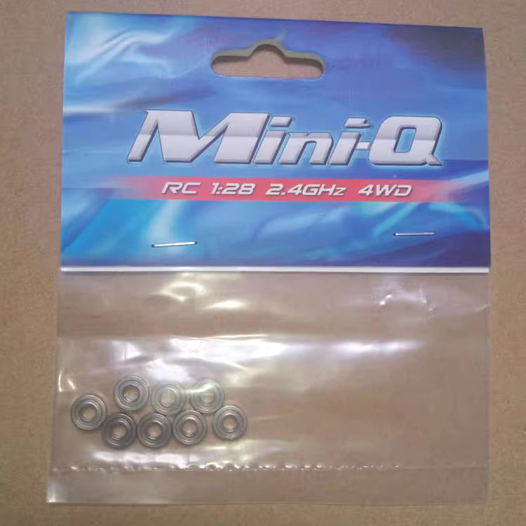 1/28 Mini RC Metal Ball Bearing Upgrade Set (8 Pcs) - for Steering & CVD