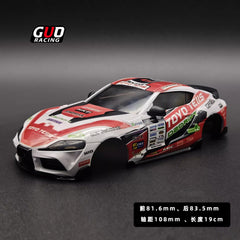 TG Racing 1/24 ABS Hard Body Shell - Custom Hand-Finished Edition (Dodge & Supra)