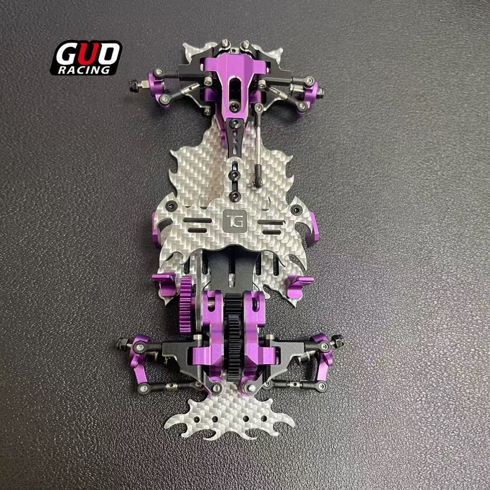 Tg Build Logo Racing TG Racing 1/24 1/28 RWD Drift Mini RC Car Chassis Frame – GUOracing