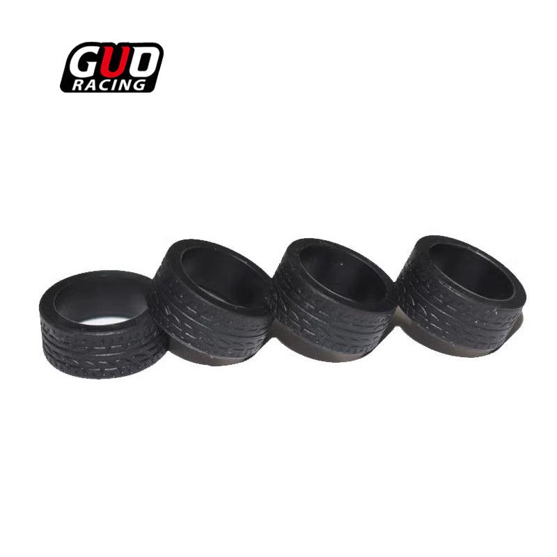 TG Racing MINI-Q Mosquito Car tread Racing Tres IW04M MINI-Z ATM soft leather 4 pieces