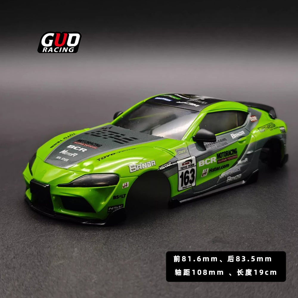 ‌TG Racing 1/24 Mini RC Car Body - Pre-painted Hard Plastic Body Shell RW00 RST Drift ART