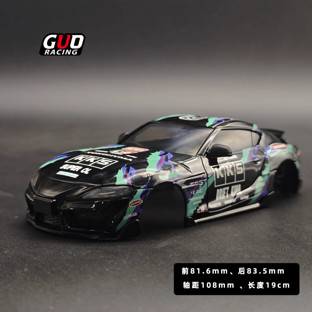 ‌TG Racing 1/24 Mini RC Car Body - Pre-painted Hard Plastic Body Shell RW00 RST Drift ART