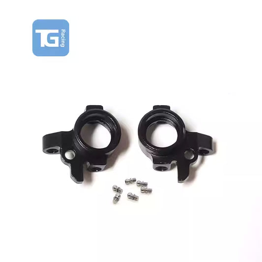TG Racing RWD Drift Mini RC Metal Front Steering Knuckle (Pair) w/ Metal Ball Studs