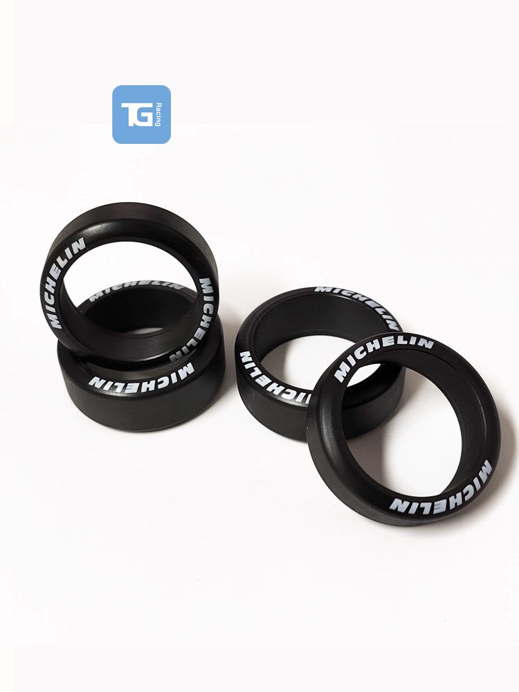 TG Racing New Thickened Super Smooth Drift Tires for 1/24 1/27 RWD Mini RC (TG, MINIZ)