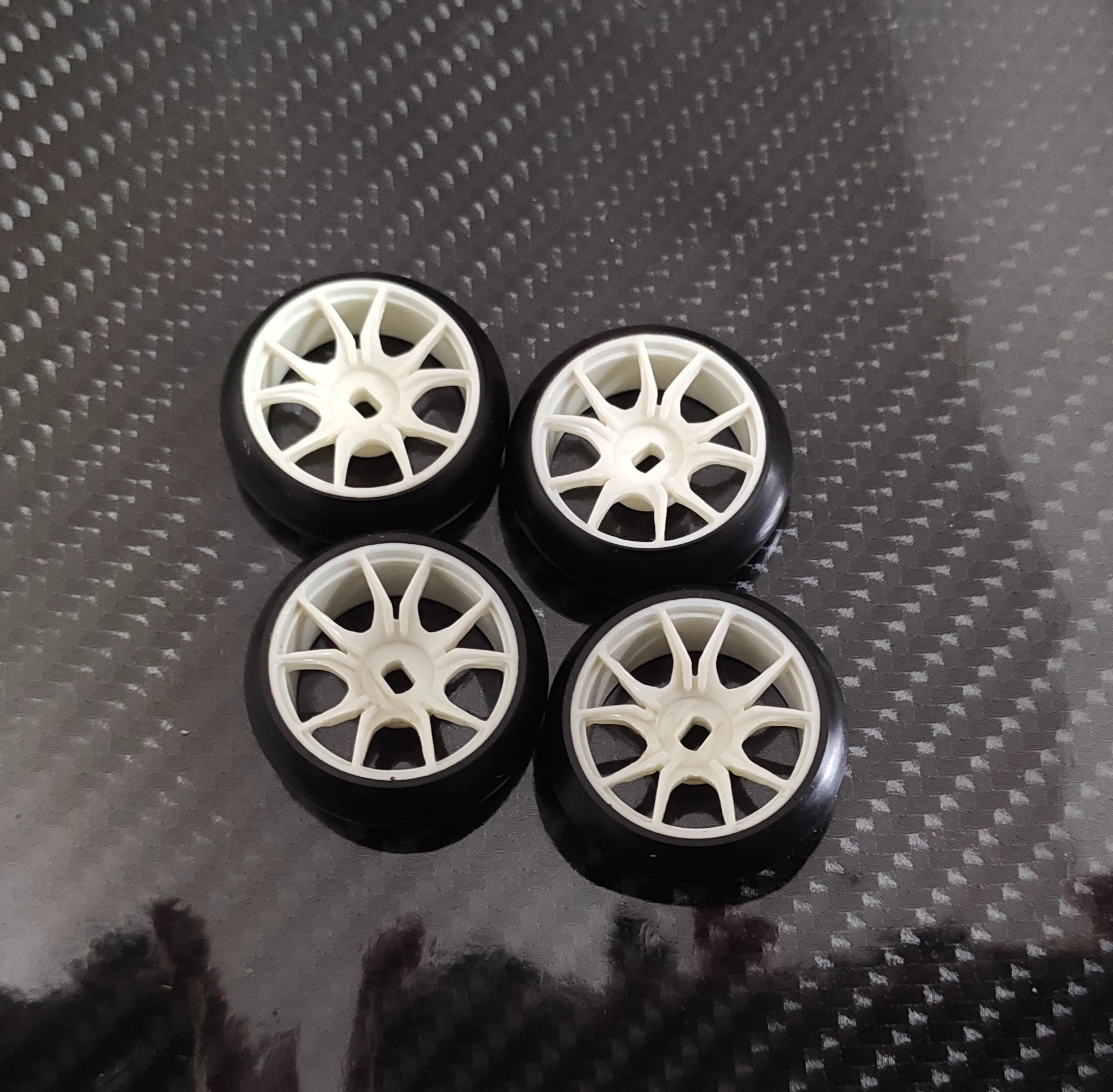 High Precision Plastic Wheel Hub & Drift Tires for MINI-Q, MINI-Z, MINI-D, WLtoys K969, BZ, GLA