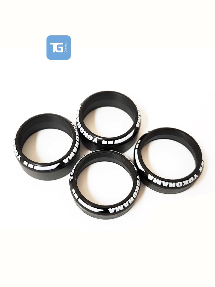 TG Racing 1/24 1/28 Super Hard Smooth Gradient Camber Drift Tires (MINI-Z, DB)