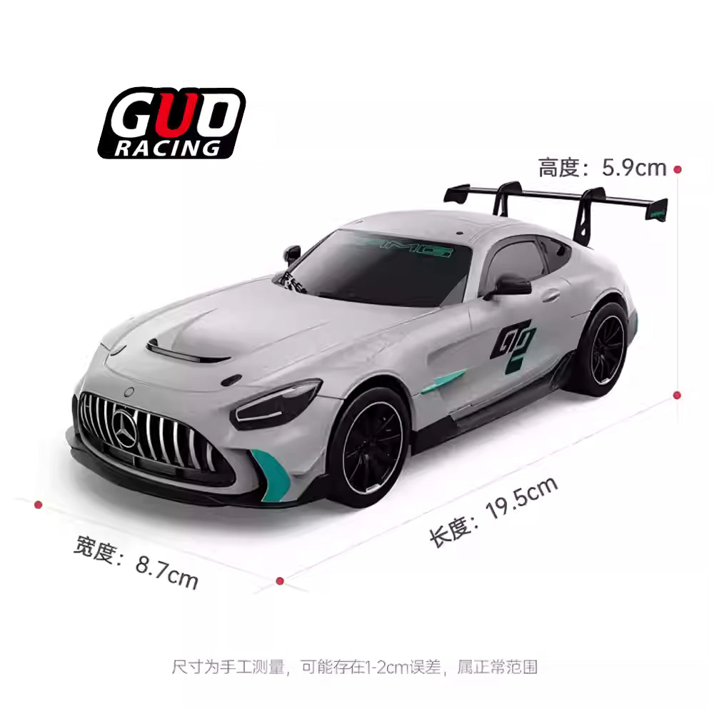 TG Racing 1/24 RWD Drift Mini RC Plastic Body Shell (RW00S, AMG GT2, 110mm Wheelbase)