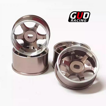 TG 20mm Metal Wheel Hub Upgrade w/ Logo Drift Tires for MINIZ, MINID, DRZ, AWD, BZ, GLA
