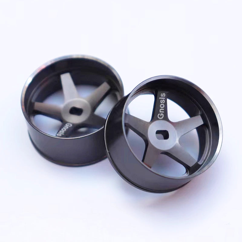 22mm 5-Spoke Metal Wheel Hubs for MINI-Z, BZ3, MA030 AWD FWD, DRZ, GLA, MINID
