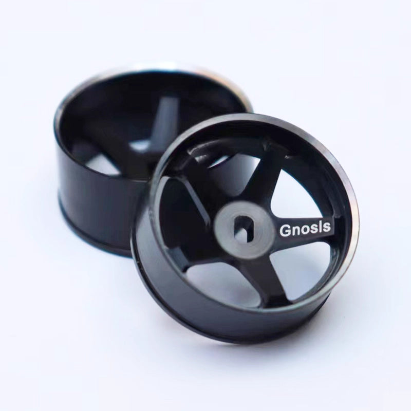 22mm 5-Spoke Metal Wheel Hubs for MINI-Z, BZ3, MA030 AWD FWD, DRZ, GLA, MINID