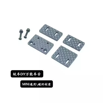 Universal Carbon Fiber Adjustable Telescopic Body Mount Post / Tongue for MINI-Z, DRZ, MINI-Q