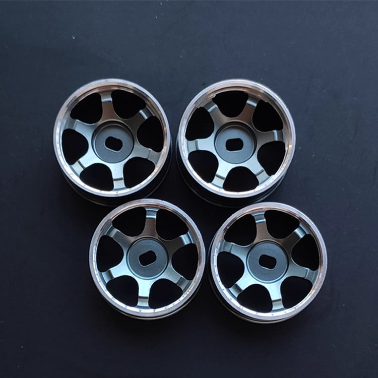 20mm Metal Wheel Hub & Drift Tires for MINI-Q9, MINI-Z AWD, AMZ, IW04 Mini RC