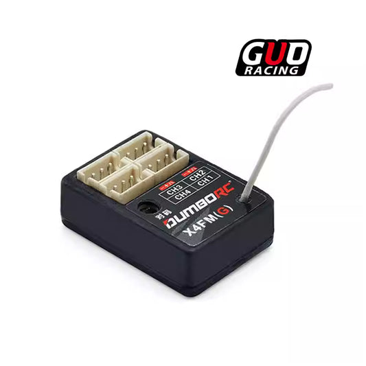 DumboRC X4FMG 4CH Mini Receiver with Gyro for Mini Drift RC Car Upgrade