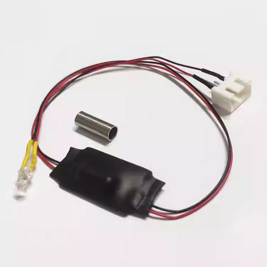 Simulated Inertial Flashing Exhaust Muffler LED Light for MINI-Q, MINI-D, MINI-Z, DRZ, WLtoys