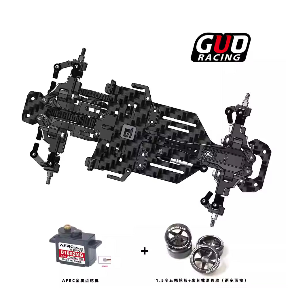 TG Racing 1/24 RWD Entry-Level Drift Mini RC Car Chassis