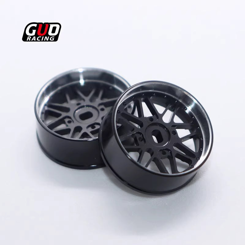 22mm 5-Star Metal Wheel Hubs for TG, WUSHUANG, TRC, MINI-Q, AWD, MINI-Z Mini RC