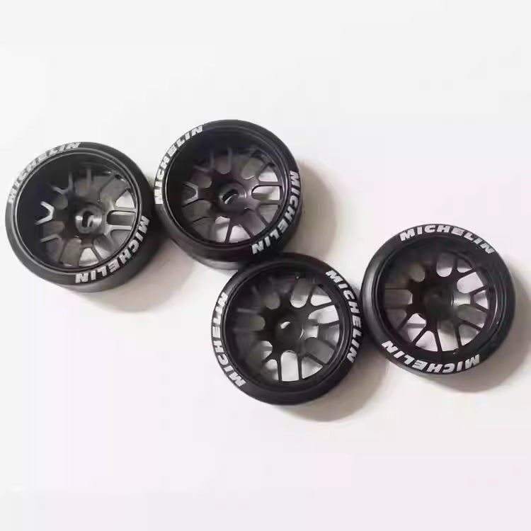 Kyosho MINI-Z 22mm Multi-Spoke Metal Wheel Hubs for AWD, AMZ, MINI-Q, GLA, WLtoys