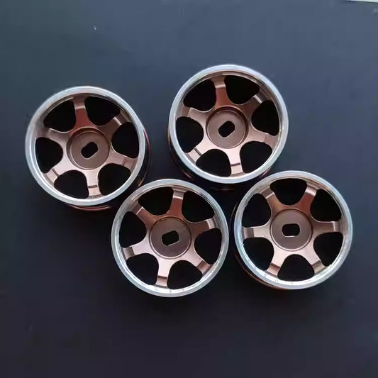 20mm Metal Wheel Hub & Drift Tires for MINI-Q9, MINI-Z AWD, AMZ, IW04 Mini RC