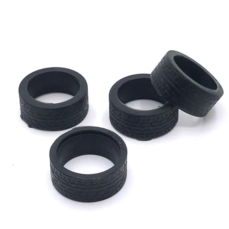 Mini RC Scale Tread Soft Rubber Racing Tires for MINI-Z MR03, TRC, AWD, AMZ, MINI-Q