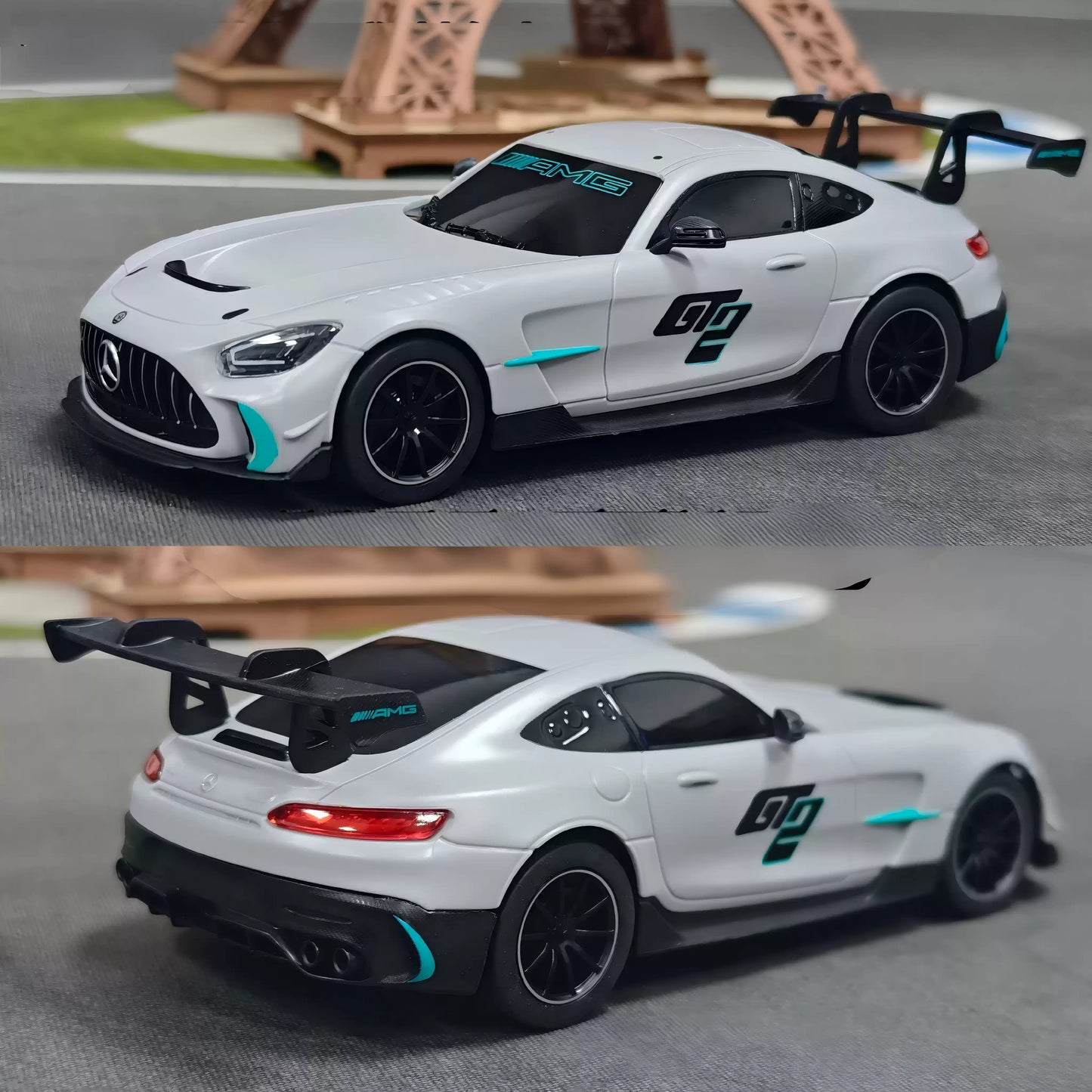 TG Racing 1/24 RWD Drift Mini RC Plastic Body Shell (RW00S, AMG GT2, 110mm Wheelbase)