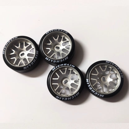 Kyosho MINI-Z 22mm Multi-Spoke Metal Wheel Hubs for AWD, AMZ, MINI-Q, GLA, WLtoys