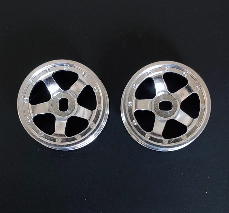 Universal 5-Spoke Metal Wheel Hubs for MINI-Q, MINI-Z, BZ, DRZ, AMZ, XRX, WLtoys