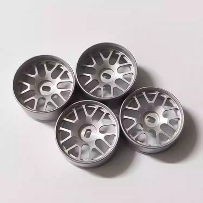 Kyosho MINI-Z 22mm Multi-Spoke Metal Wheel Hubs for AWD, AMZ, MINI-Q, GLA, WLtoys