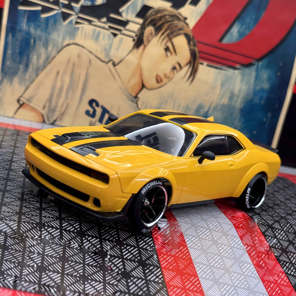 TG Racing 1/24 RWD Drift Hard Plastic Body Shells (AE86, Dodge, Supra A90)