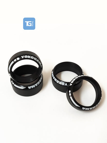 TG Racing 1/24 1/28 Super Hard Smooth Gradient Camber Drift Tires (MINI-Z, DB)