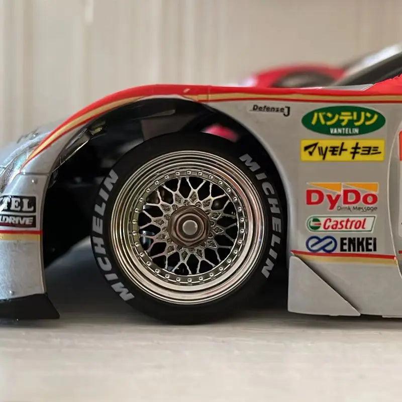 TG Racing RC mosquito car metal wheels TG MINIZ MINIQ TRC Mosquito car wheels 20MM BBS plating bright silver